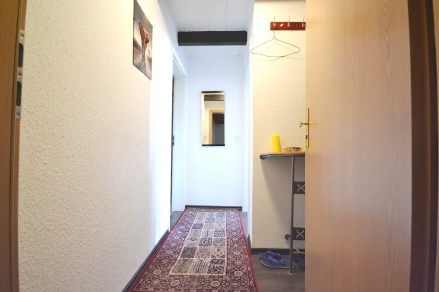 Blick in den Wohnungsflur