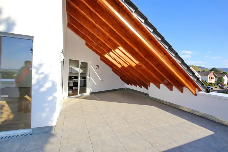 Dachterrasse mit 360°-Blick