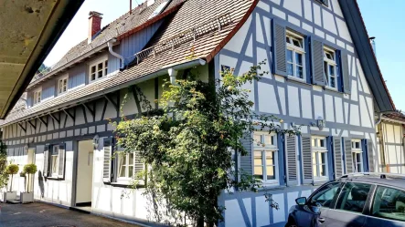 Aussenansicht - Wohnung mieten in Gernsbach - Großzügige Wohnung in liebevoll saniertem Fachwerkhaus