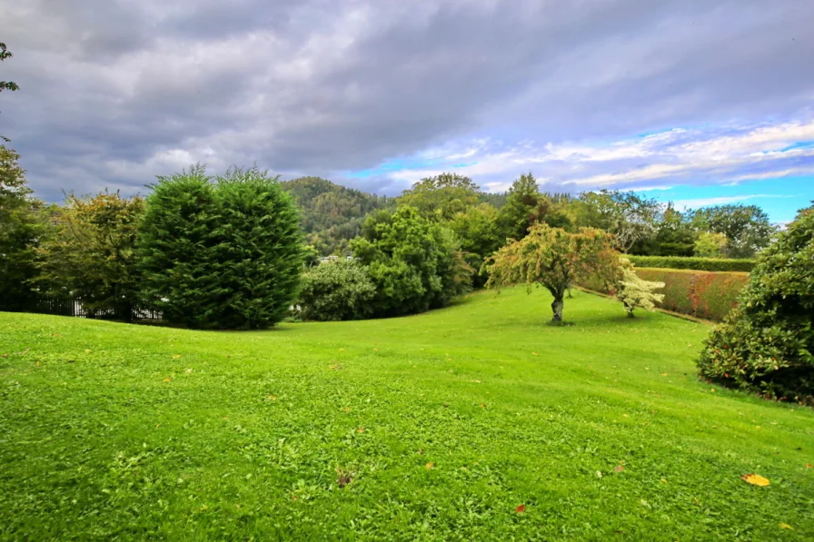 Weitläufiger, pflegeleichter Garten