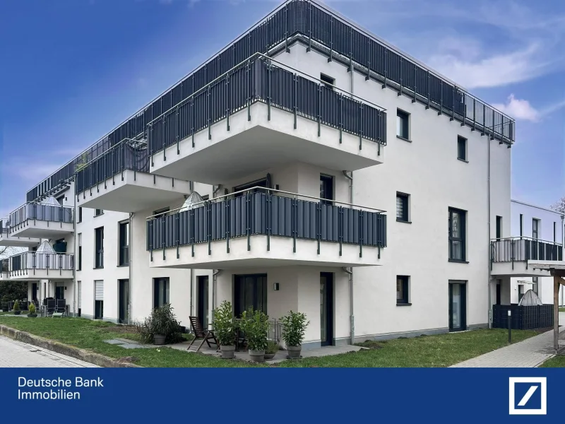 Hausansicht - Wohnung kaufen in Pohlheim - Moderne Neubau-Erdgeschosswohnung mit Tiefgarage – Altersgerecht & Hochwertig