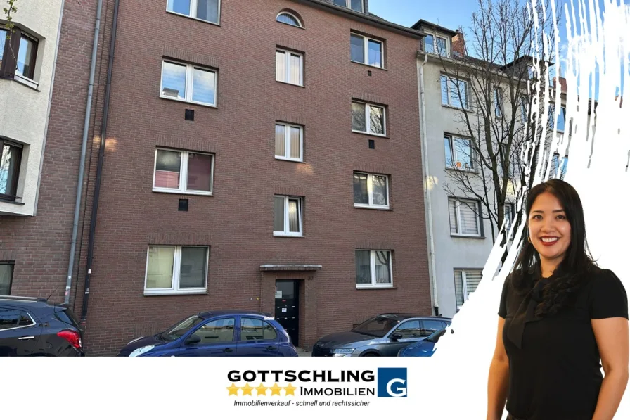 Titelbild - Wohnung mieten in Essen - Gestalten Sie Ihr Zuhause selbst: renovierungsbedürftige EG Wohnung