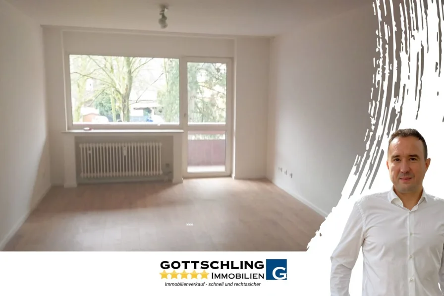 Titelbild - Wohnung mieten in Herne - 2-Zimmer-Wohnung in Herne City WBS