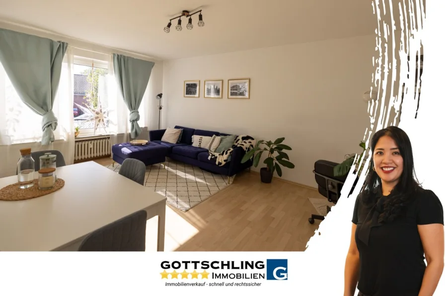 Titelbild - Wohnung mieten in Essen - Modern Living | EBK & Balkon