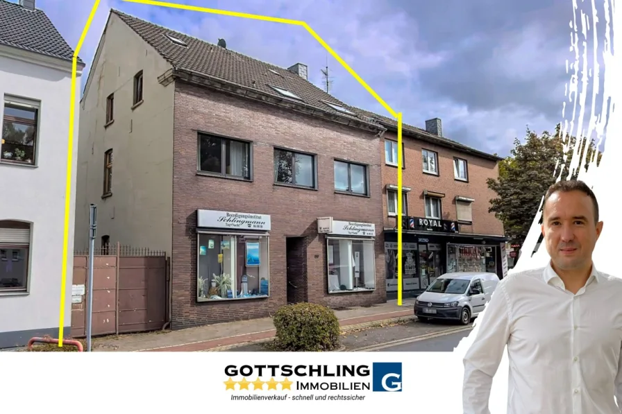 Titelbild - Haus kaufen in Oberhausen - Jetzt zugreifen | Perfekt für Handwerker