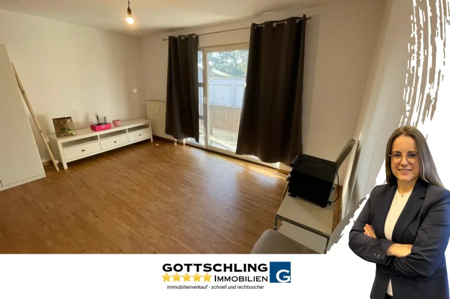 Titelbild - Wohnung mieten in Essen - Charmantes Appartement mit Balkon und Stellplatz in Essen Frillendorf