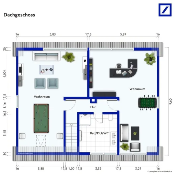 Grundriss Dachgeschoss