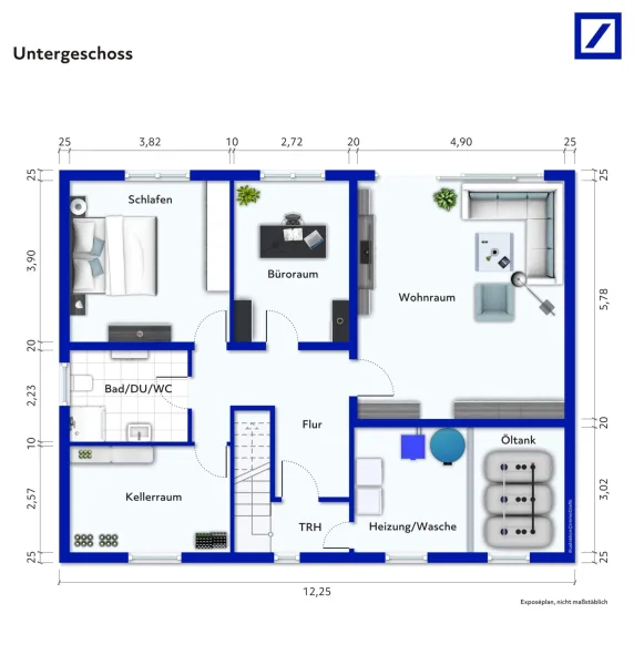 Grundriss Untergeschoss