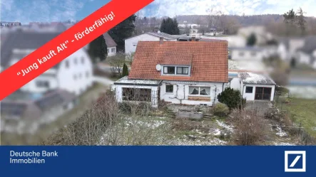 Jung kauft Alt - Haus kaufen in Haunsheim - 1-2 Familienhaus mit großem Grundstück  – förderfähig, ideal für junge Käufer