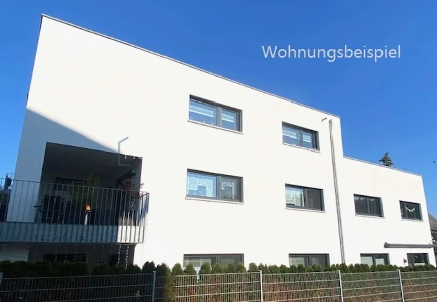 Musterwohnung - Wohnung kaufen in Nürnberg - Tolle Kapitalanlage mit Mietgarantie: schöne, große, 2-Zi-ETW mit Balkon + TG, Neubau in Rückersdorf