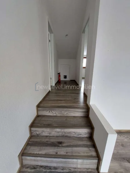 Treppe vom WZ in den Schlafbereich