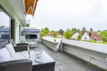 Große Dachterrasse