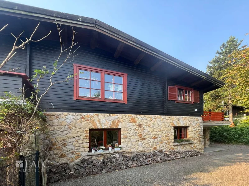 Aussenansicht - Haus kaufen in Bad Lauterberg im Harz - Charmantes Chalet am Waldrand mit viel Licht und wunderschönem Ausblick - ein Leben wie im Urlaub