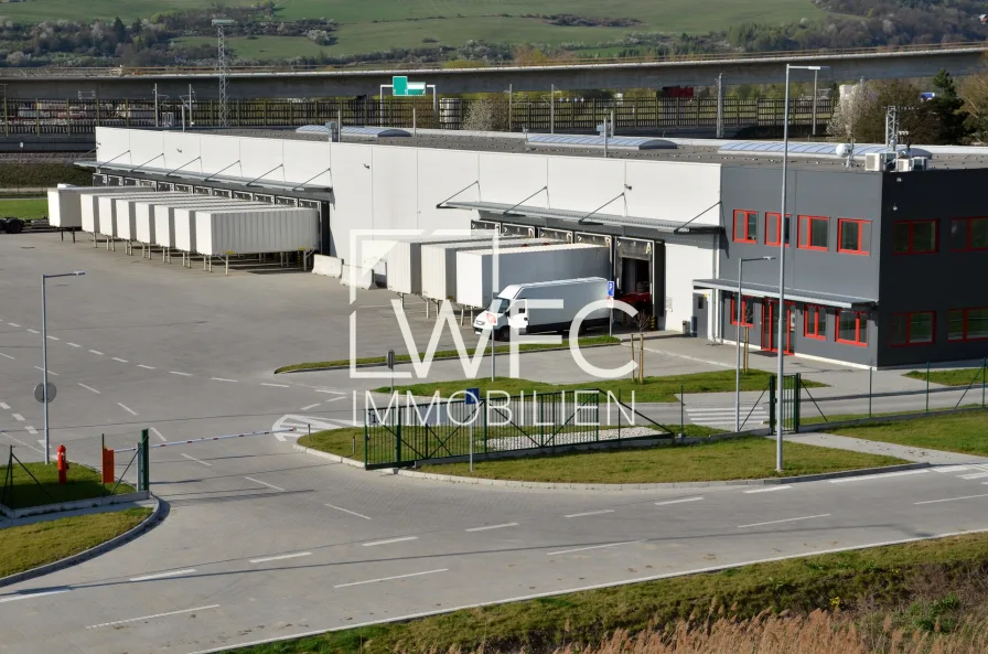 Musteransicht aussen - Halle/Lager/Produktion mieten in Neu-Ulm - Logistikfläche in Top Lage mit Rampenandienung