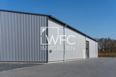 Musteransicht aussen - Halle/Lager/Produktion mieten in Köngen - Moderne Hallenfläche in Top Lage - direkt an der B313 und A8