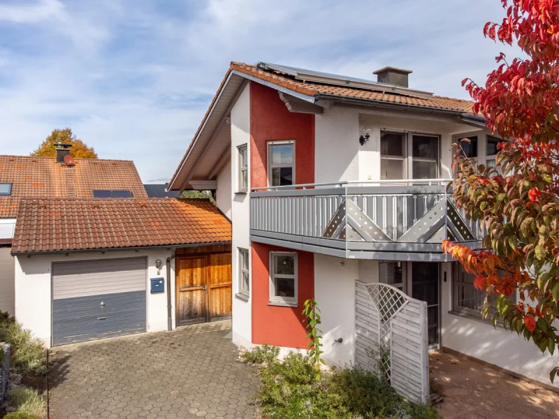 Vorderseite - Haus kaufen in Bad Grönenbach - Kleines Schmuckstück mitten in Bad Grönenbach