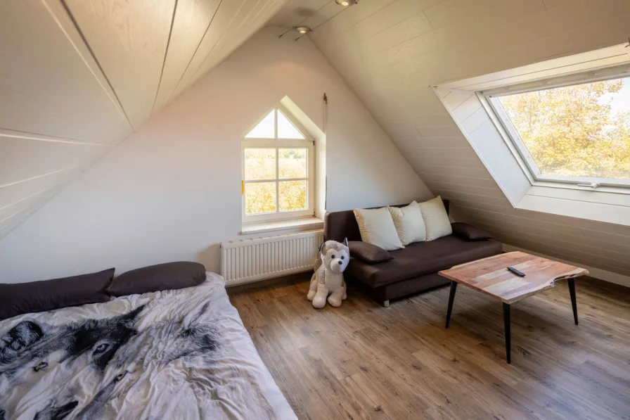 Dachspitz mit Schlafzimmer