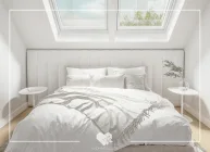 sonniges Schlafzimmer