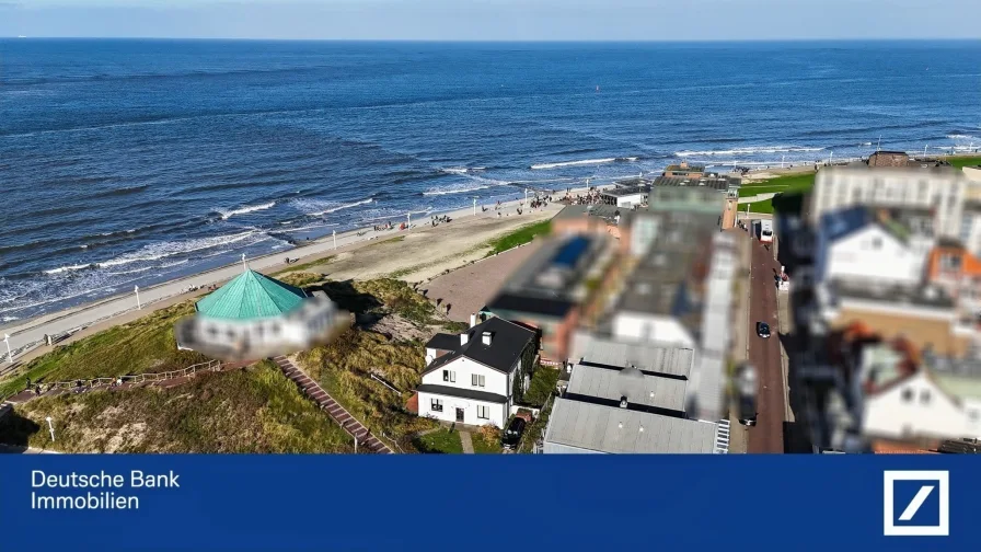 Luftbild_1 - Haus kaufen in Norderney - Einmalige Gelegenheit - Baudenkmal am Weststrand auf Norderney gegen Höchstgebot zu verkaufen