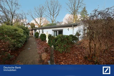 Herzlich Willkommen! - Haus kaufen in Buchholz - Bungalow in zentraler Lage, ideal für 2 Personen!