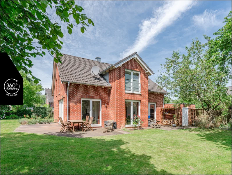 Titelbild - Haus kaufen in Meerbusch / Lank-Latum - Meerbusch Lank-Latum: Modernes Einfamilienhaus, ca. 270 qm Wohn- und Nutzfl., verkehrsberuhigte Lage