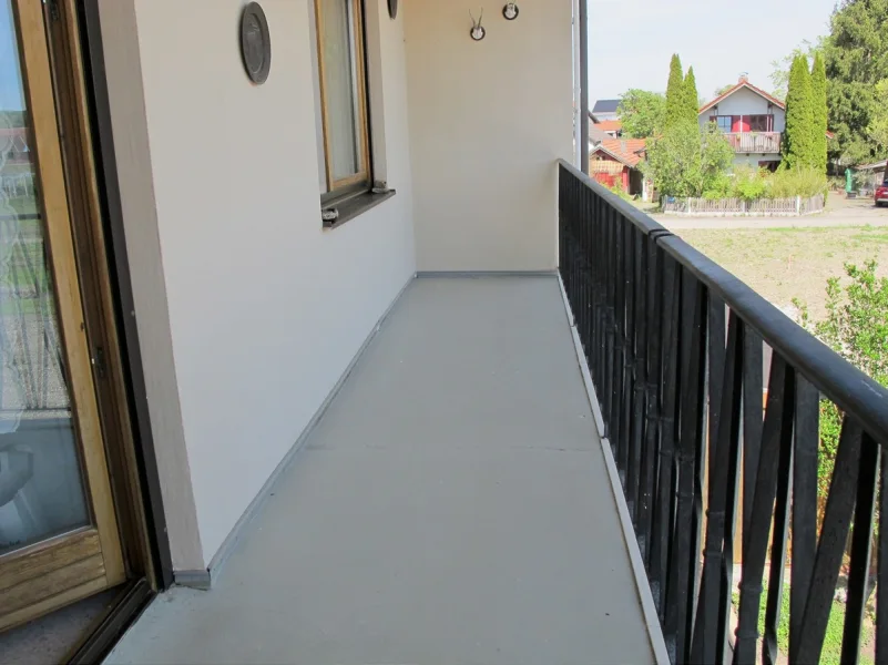 Überdachter Balkon