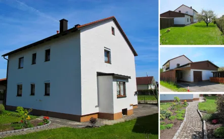 Neues Titelbild_Saliterweg - Haus kaufen in Emmerting - *Neu Preisanpassung*Schönes Zweifamilienhaus mit Garage, Schuppen u. großem Garten mit Baumbestand