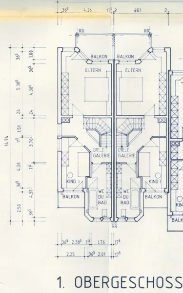 Grundriss 1. OG