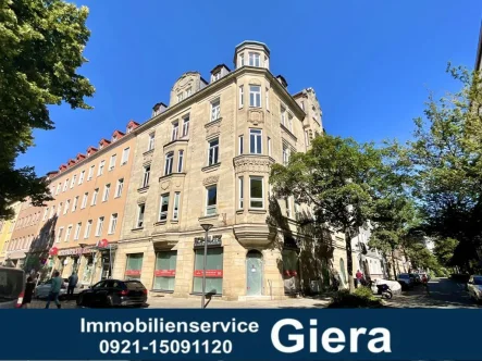 Frontansicht - Wohnung kaufen in Bayreuth - Große Jugendstil Citywohnung im Herzen von Bayreuth