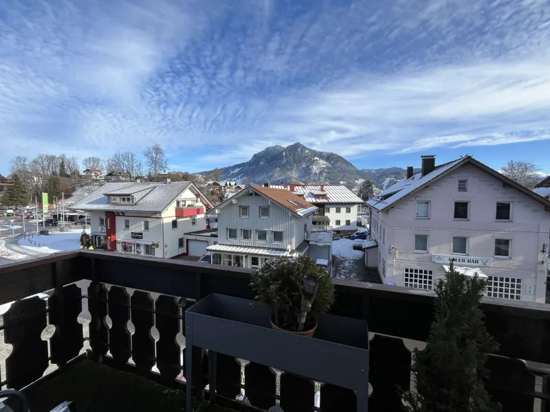 Grüntenblick vom Balkon