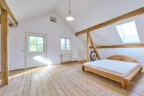 SCHLAFZIMMER  MIT  OST-BALKON  OBERGESCHOSS