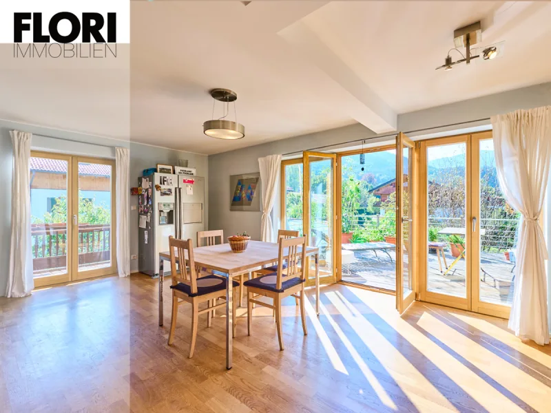 Flori Immobilien  - Wohnung kaufen in Bad Wiessee - Ihr Zuhause am Tegernsee! Geräumige 2,5-Zimmer-Wohnung mit Terrasse und Balkon