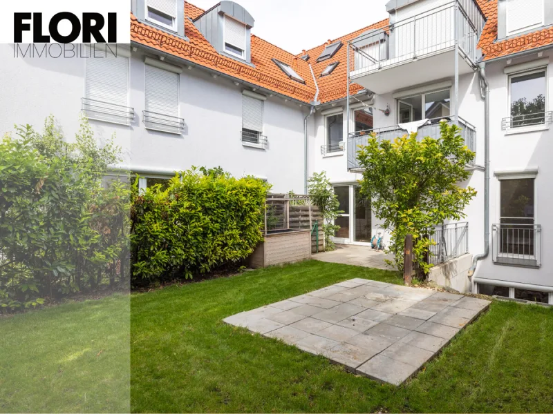 Flori Immobilien  - Wohnung kaufen in München - Sonnige Gartenwohnung mit zwei Terrassen