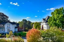 Blick vom Balkon