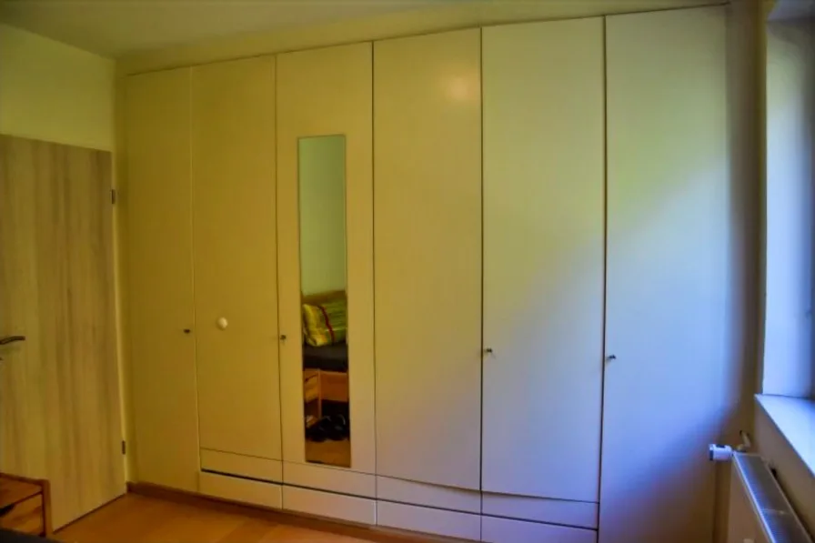 Einbauschrank im Schlafzimmer