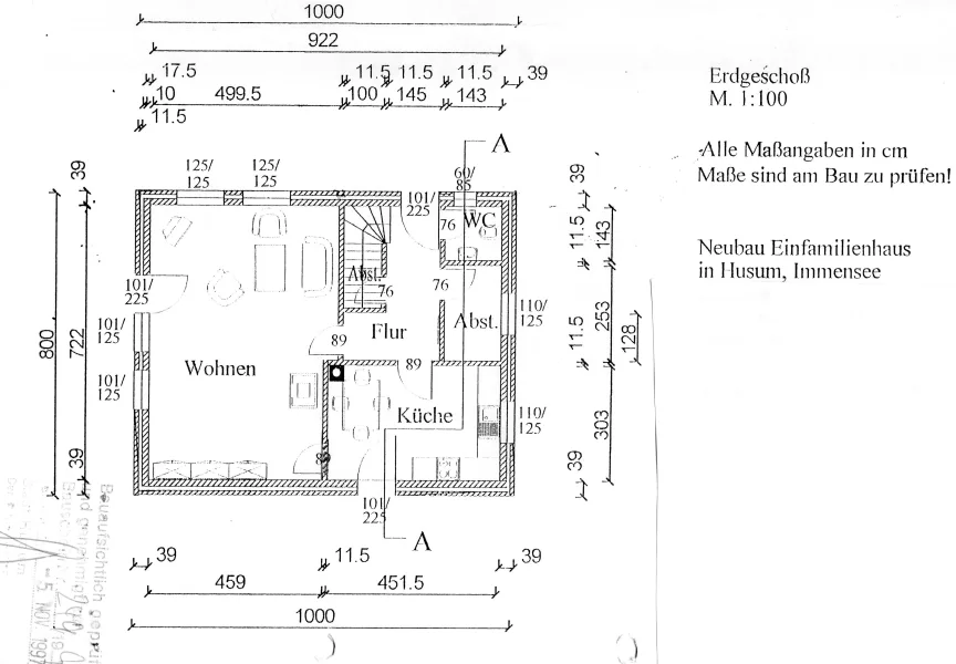 Grundriss EG