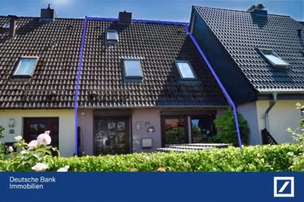 Herzlich Willkommen - Haus kaufen in Schleswig - Kuscheliges Eigenheim in schöner Lage - Hier wohnt man gerne - Gepflegtes RMH mit Spitzboden