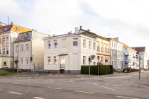 Parken direkt vorm Haus