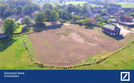 Baugrundstück - Grundstück kaufen in Wangels - Baugrundstück mit Optionen - Weideland + Scheune / Stallungen 