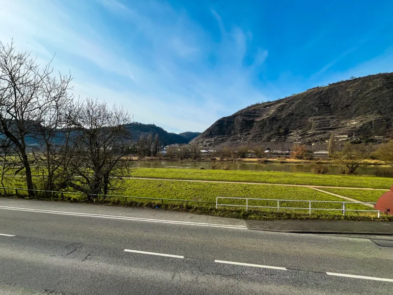 Aussicht von dem Balkon 