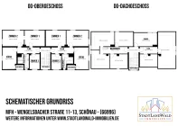 Schematischer Grundriss - OG-DG