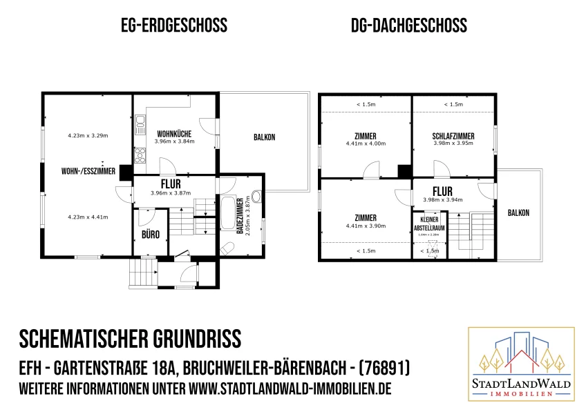 Schematischer Grundriss - Bruchweiler 2