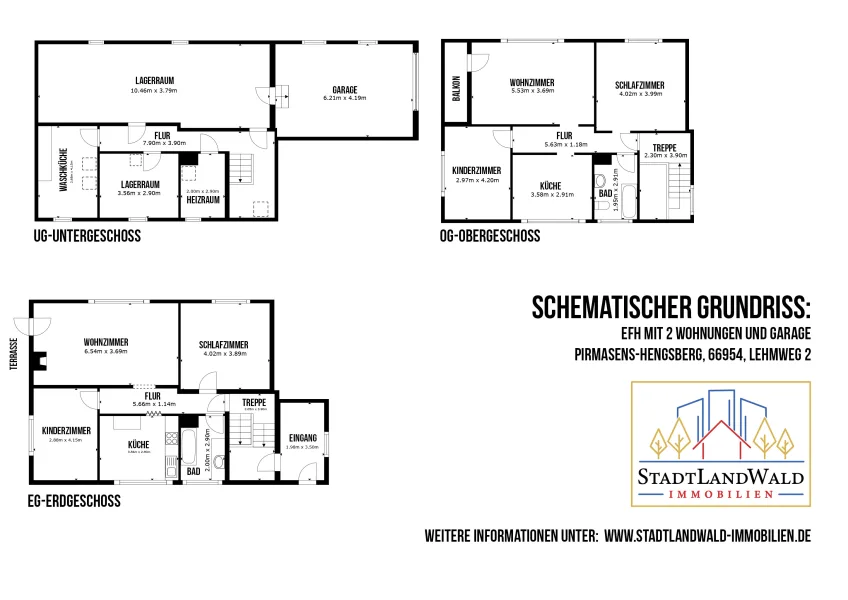 Schematischer Grundriss