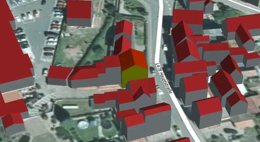 Immobilienlage in 3D