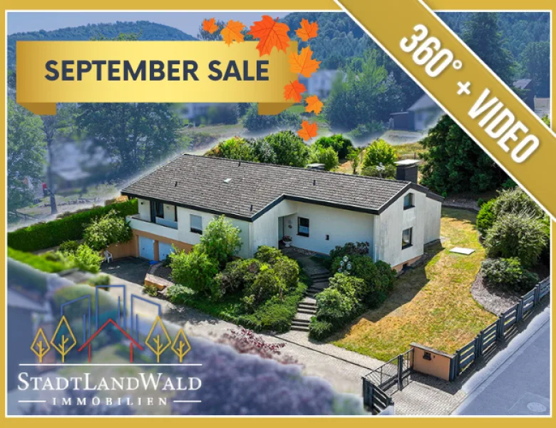 September-Sale - Haus kaufen in Ruppertsweiler - EXKLUSIVER SEPTEMBER-SALE! Architektenhaus-Wohntraum mit großem Grundstück in ruhiger Seitenstraße