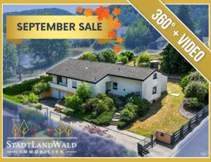 September-Sale - Haus kaufen in Ruppertsweiler - EXKLUSIVER SEPTEMBER-SALE! Architektenhaus-Wohntraum mit großem Grundstück in ruhiger Seitenstraße