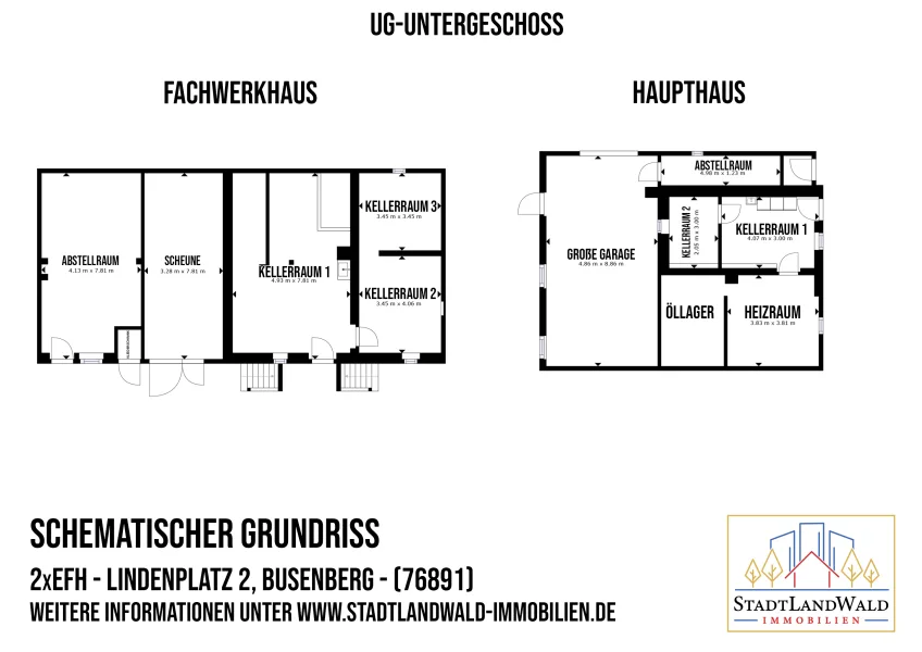 Grundriss - UG