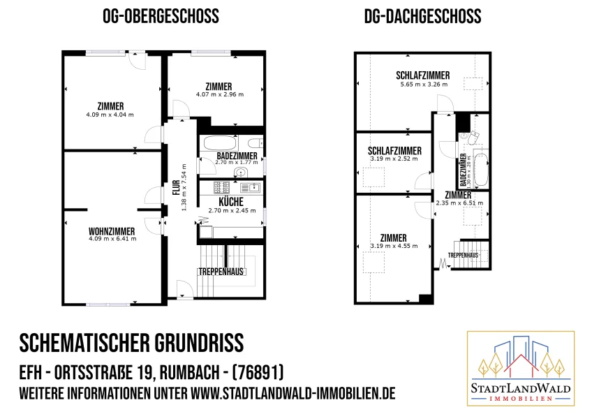 Grundriss OG + DG