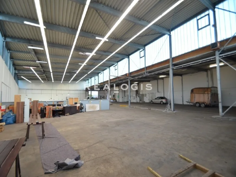 Beispiel Innenansicht - Halle/Lager/Produktion mieten in Hamburg - ca. 820 m² große Lager-/Produktionsfläche mit Büro