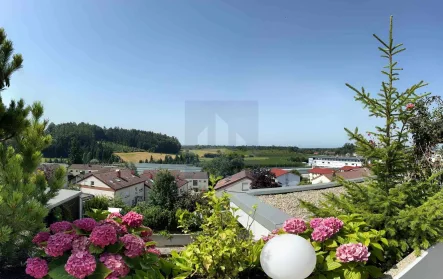 Ausblick in die Ferne - Wohnung kaufen in Tettnang - Tolle Terrassenwohnung mit beeindruckender Weitsicht